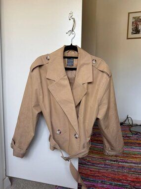 Primark cropped trench coat